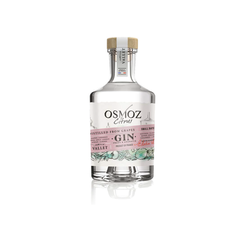 Gin Osmoz Citrus Château Montifaud I La Cognathèque