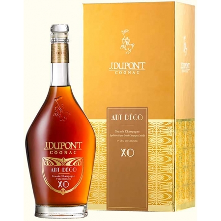 Art Déco XO Grande Champagne Cognac J.Dupont