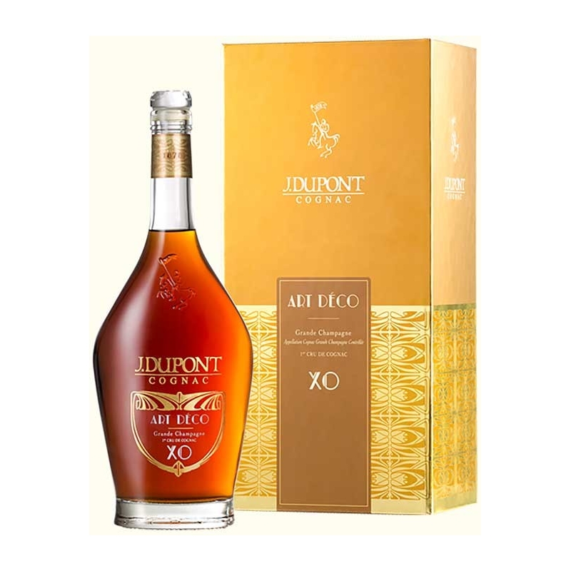 Art Déco XO Grande Champagne Cognac J.Dupont