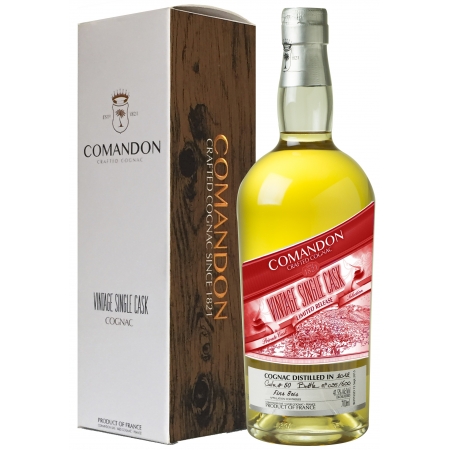 2012 Fins Bois Single Cask limited edition Comandon Cognac