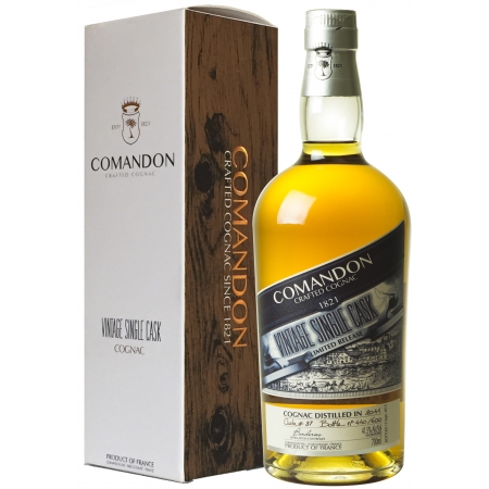 2011 Borderies Single Cask limited edition Comandon Cognac