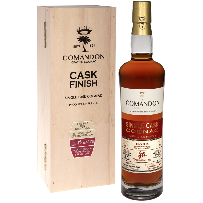2012 Fins Bois Rare Cask Finish Banyuls limited edition Comandon Cognac