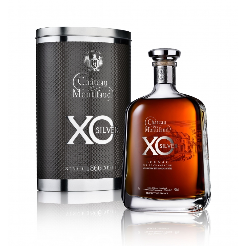 Cognac, Château Montifaud, XO, Silver, Petite Champagne, Decanter