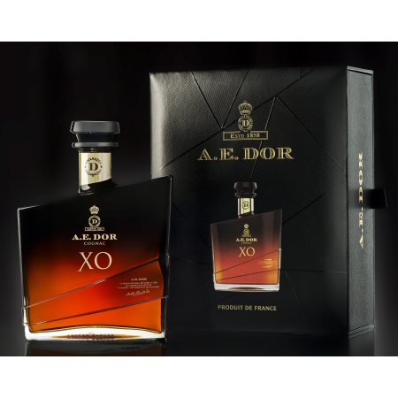 XO Fine Champagne carafe Nolly Cognac A.E. Dor