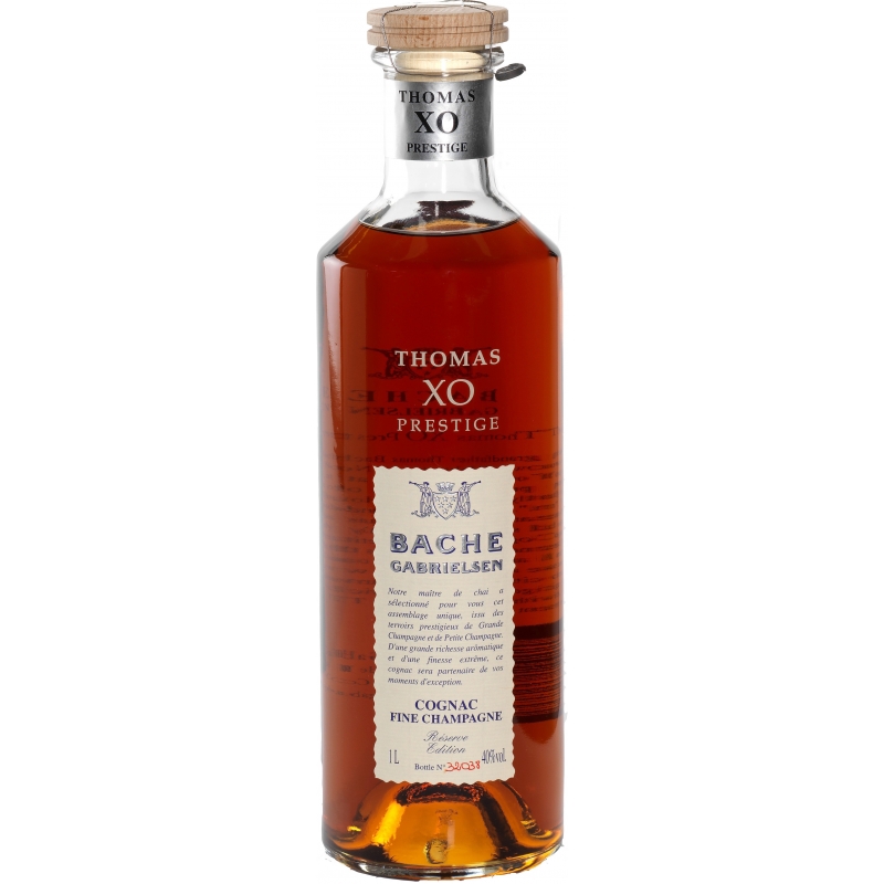 Thomas XO Prestige Fine Champagne Cognac Bache-Gabrielsen édition limitée