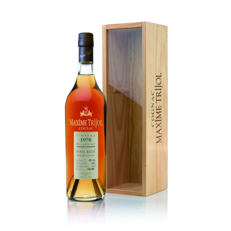 Millésime 1978 Fins Bois Cognac Maxime Trijol édition limitée