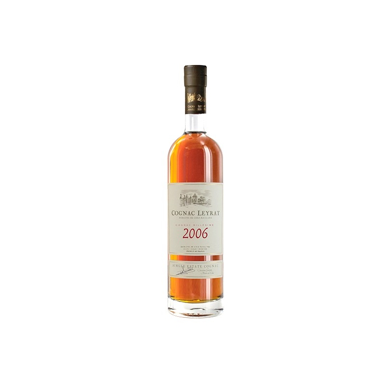 Vintage 2006 Fins Bois limited edition Leyrat Cognac