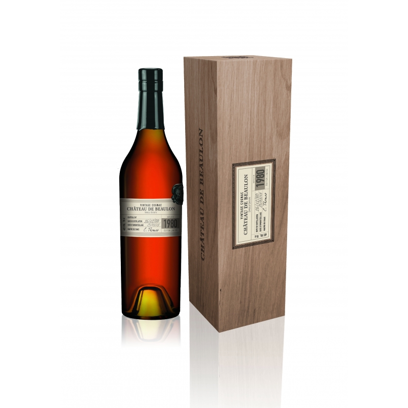 Vintage 1980 limited edition Château de Beaulon Cognac