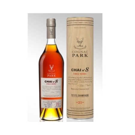 Chai N°8 Petite Champagne 21 ans Cognac Park édition limitée