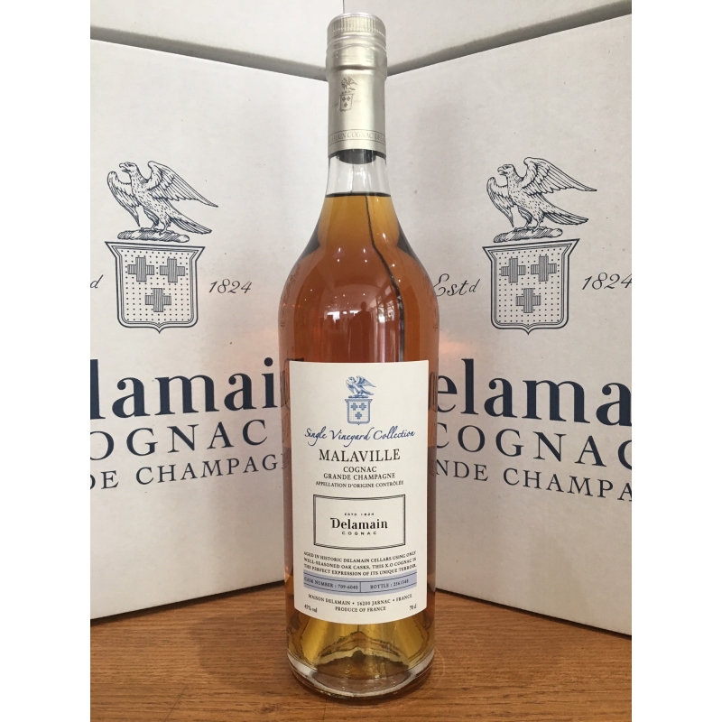 Single Vineyard Collection Malaville Fût N° 709-6040 Cognac Delamain