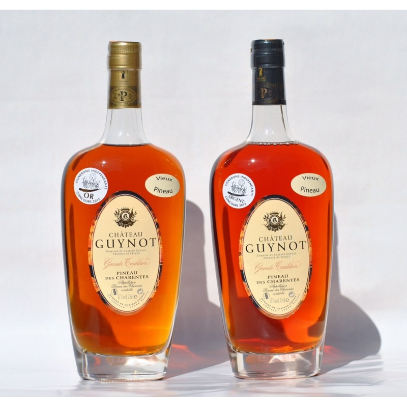 Vieux Pineau des Charentes Blanc Cognac Chateau Guynot