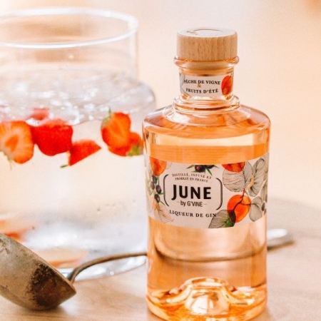 June By G'Vine Peach Gin Liqueur