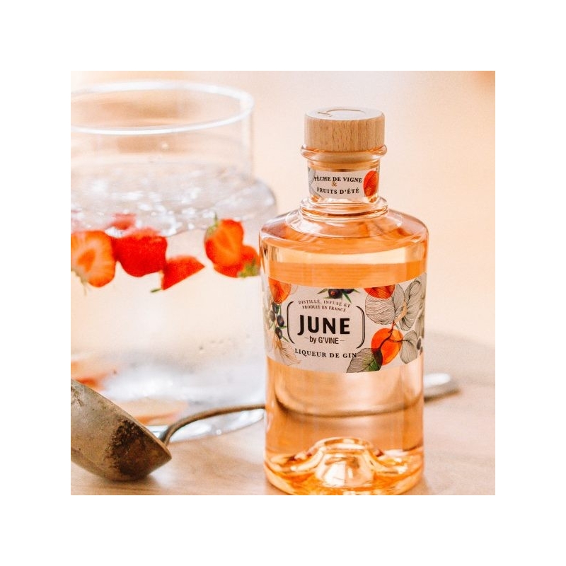 June By G'Vine Peach Gin Liqueur