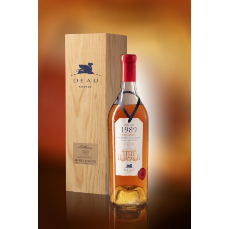 Millésime 1989 Grande Champagne Cognac Deau édition limitée