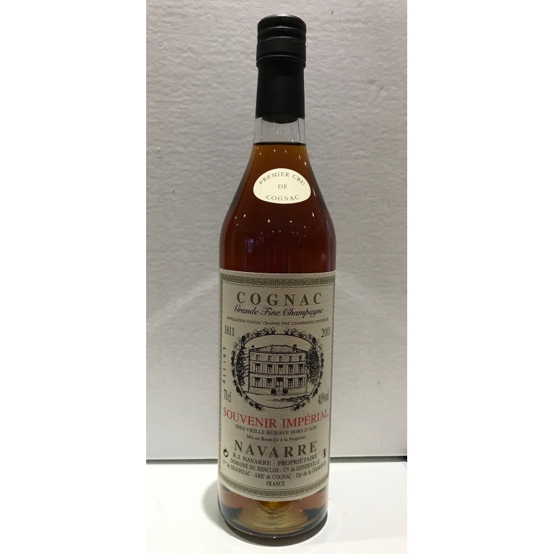 Souvenir Impérial Grande Champagne Cognac Navarre