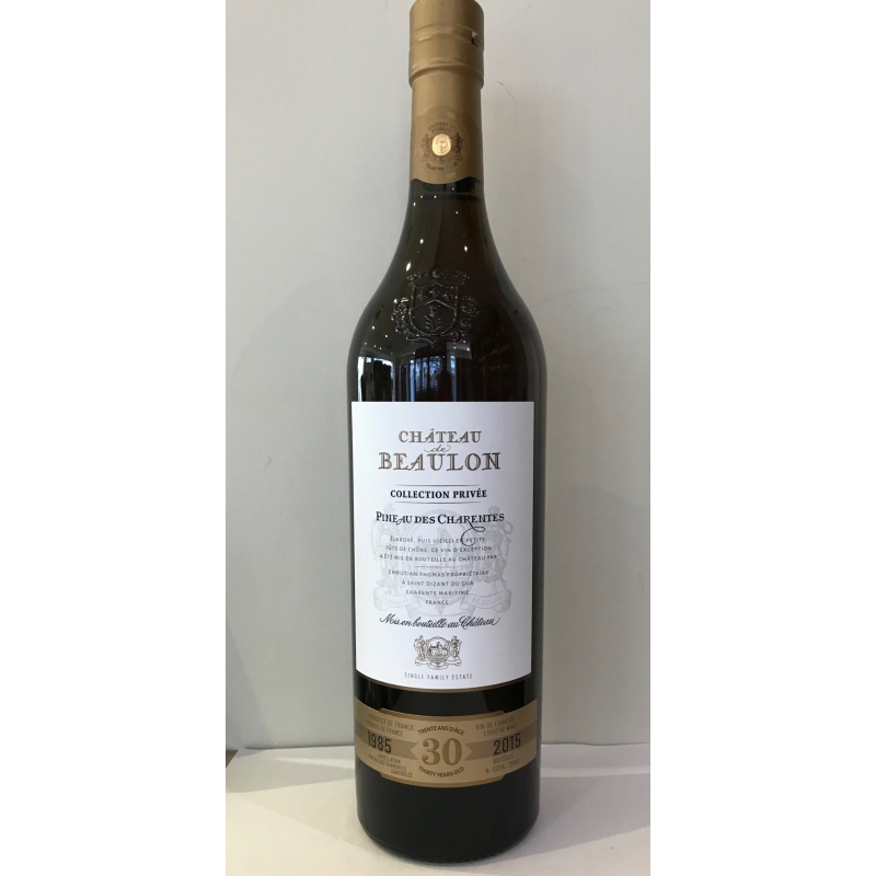 White 30 Years Old private collection Pineau des Charentes Château de Beaulon