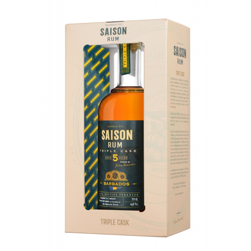 Triple Cask Rum  Saison Barbados 5 ans