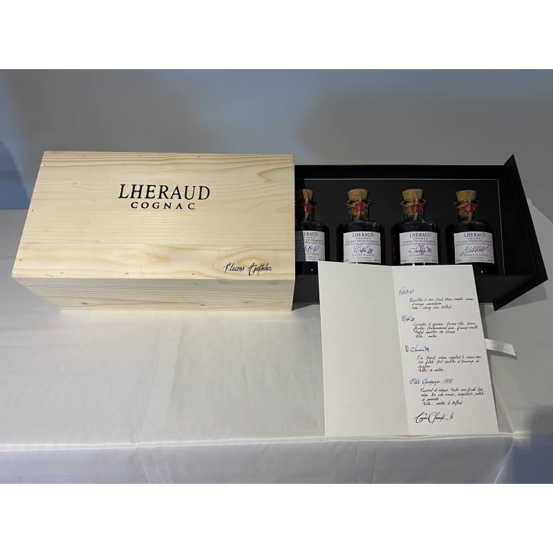 Tasting Box 4x20cl Cognac Lheraud