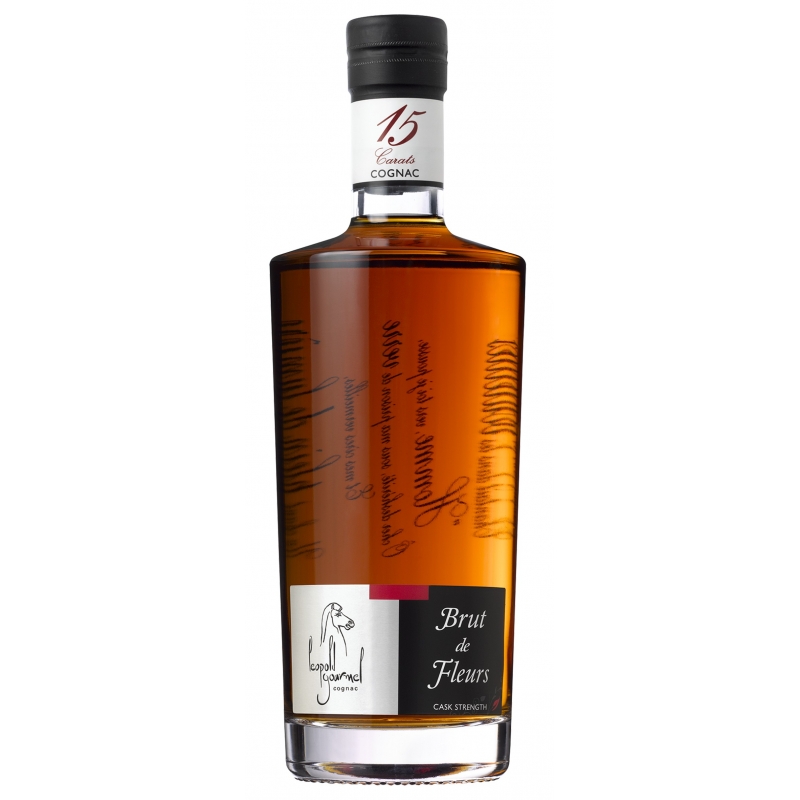 Cognac Léopold Gourmel Brut de Fleurs 15 carats
