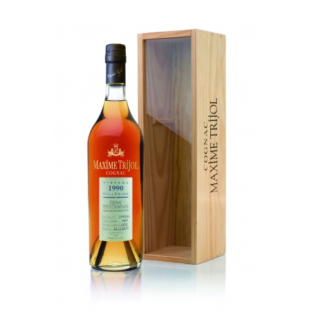 Millésime 1990 Petite Champagne Cognac Maxime Trijol édition limitée