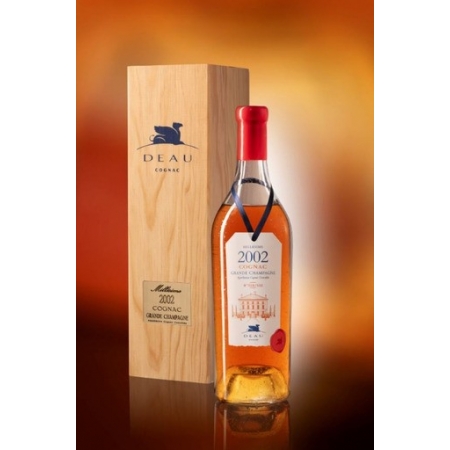 Millésime 2002 Grande Champagne Cognac Deau édition limitée