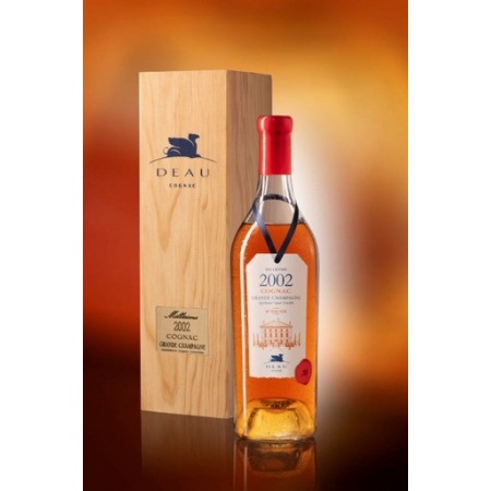 Vintage 2002 Grande Champagne limited edition Deau Cognac