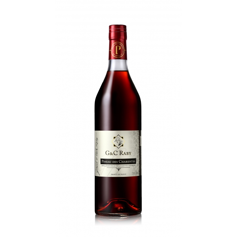 Pineau des Charentes Rouge Cognac G et C Raby