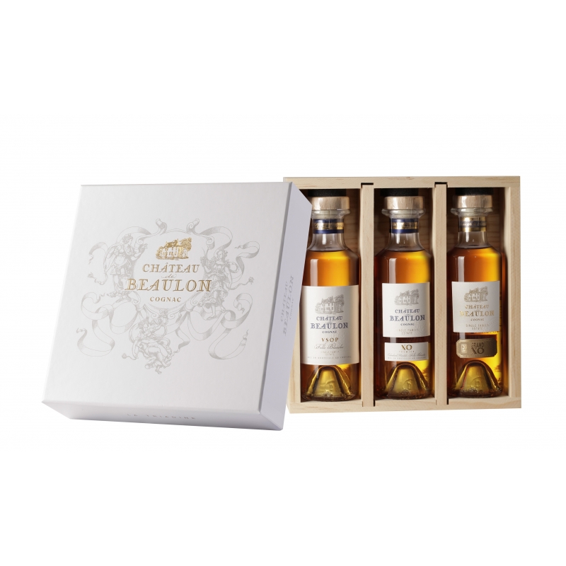 Triadine Tasting Box Château de Beaulon Cognac