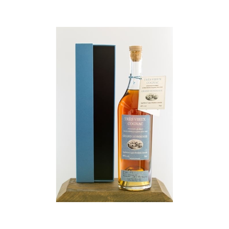 Grand Hommage Borderies Cognac René Rivière édition limitée Grand Hommage Borderies Cognac René Rivière édition limitée