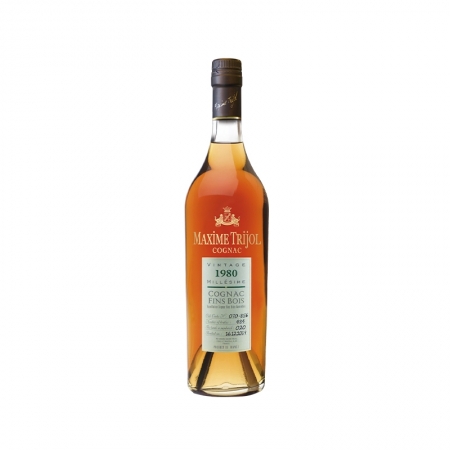 Millésime 1980 Fins Bois Cognac Maxime Trijol édition limitée