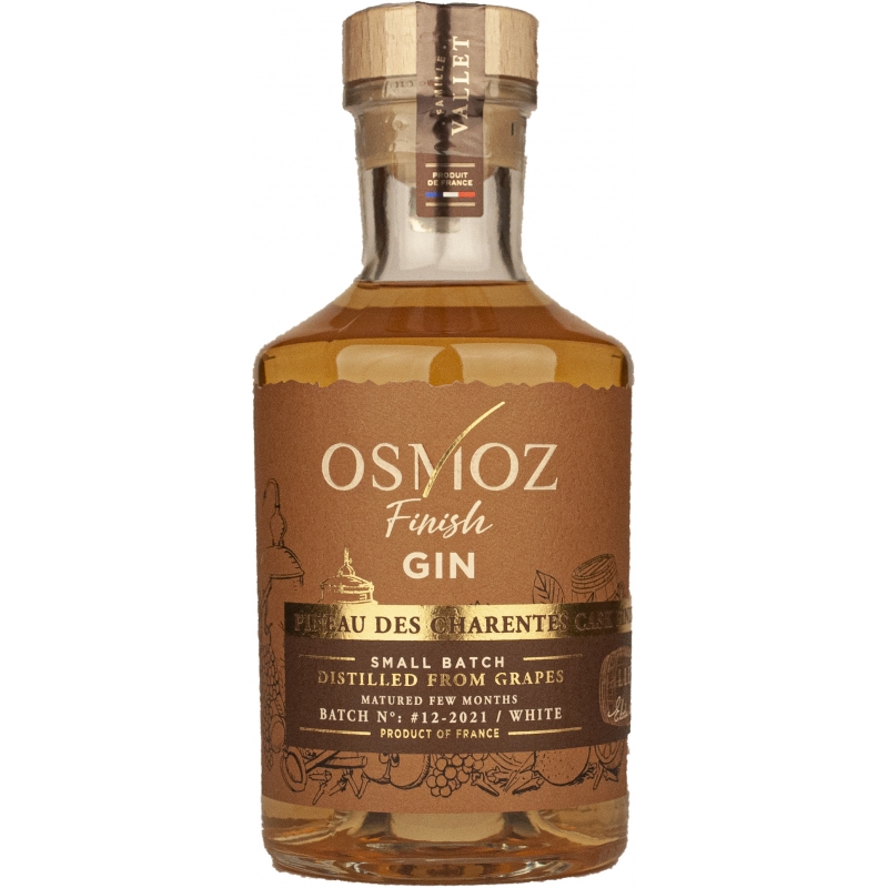 Gin Osmoz "Finish" en Fût de Vieux Pineau des Charentes Blanc