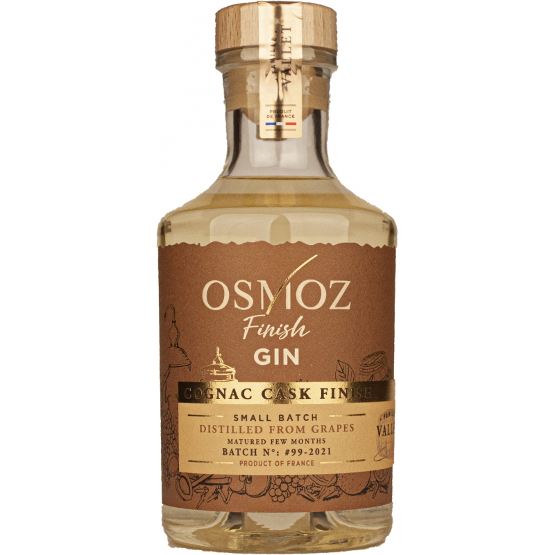 Gin Osmoz finish fût Cognac édition limitée