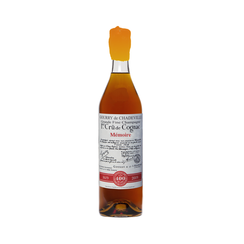 Mémoire Grande Champagne Cognac Gourry de Chadeville