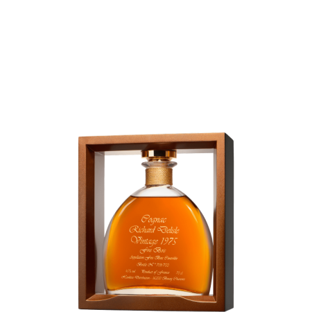 Millésime 1975 Fins Bois Cognac Richard Delisle édition limitée