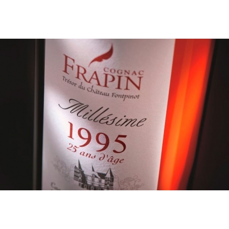 Cognac Frapin Millésime 1995 - 25 ans - Grande Champagne