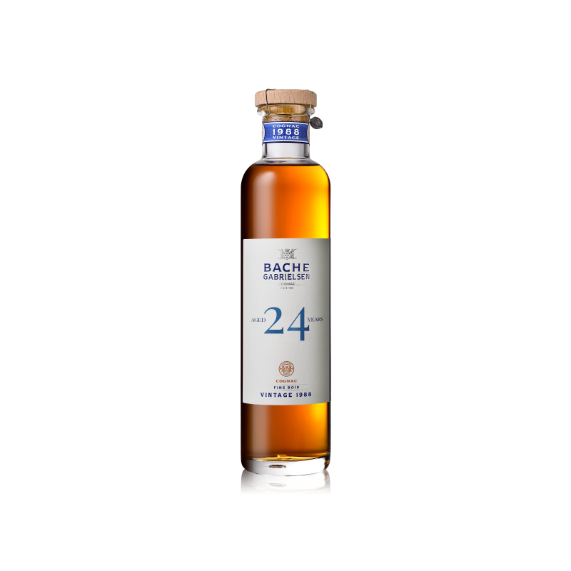 Millésime 1988 Fins Bois 24 Ans Cognac Bache-Gabrielsen édition limitée