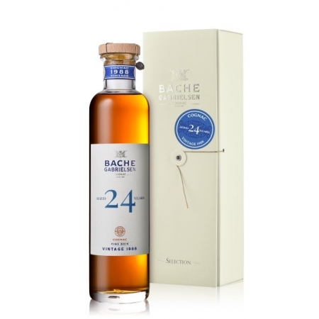 Millésime 1988 Fins Bois 24 Ans Cognac Bache-Gabrielsen édition limitée