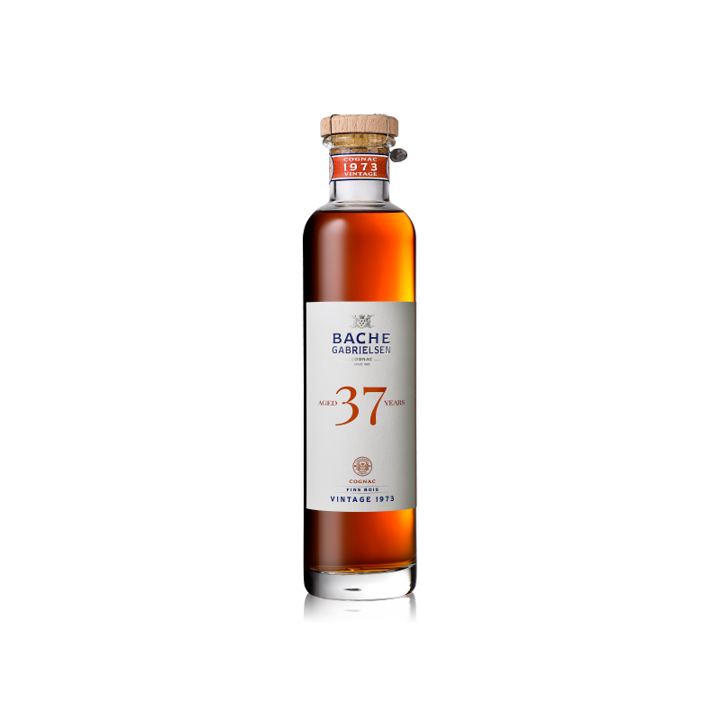 Millésime 1973 Fins Bois 37 Ans Cognac Bache-Gabrielsen édition limitée