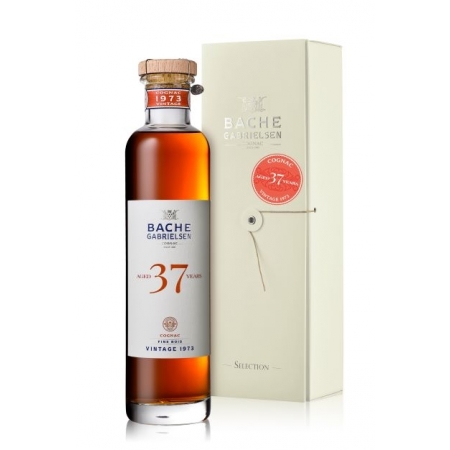 Millésime 1973 Fins Bois 37 Ans Cognac Bache-Gabrielsen édition limitée