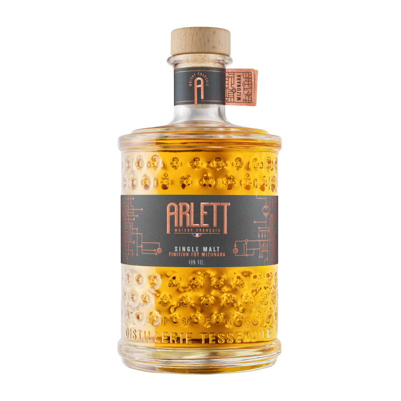 Whisky Français Arlett Single Malt affinage Fût de Mizunara