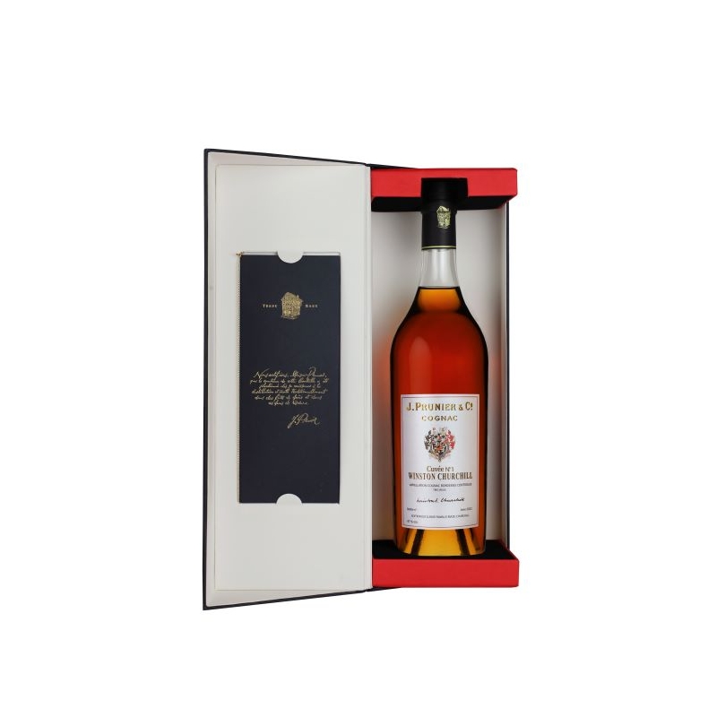 Cuvée N°1 Winston Churchill Borderies Cognac Prunier édition limitée