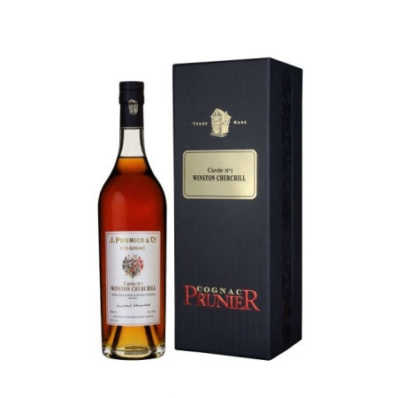 Cuvée N°1 Winston Churchill Borderies Cognac Prunier édition limitée