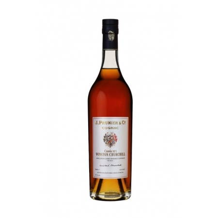 Cuvée N°1 Winston Churchill Borderies Cognac Prunier édition limitée
