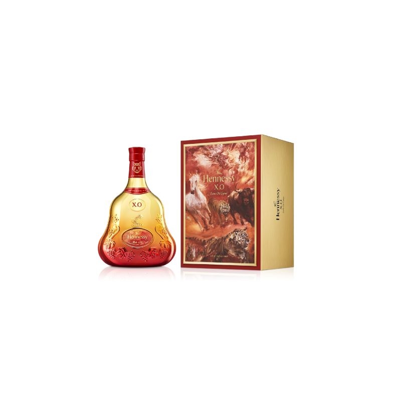 XO Chinese New Year 2023 by Yan Pei-Ming Cognac Hennessy I La Cognathèque