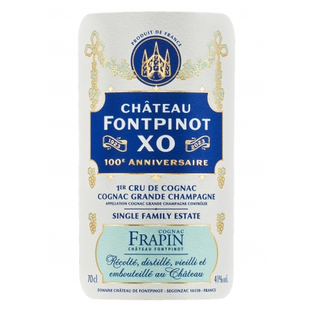 Cognac Frapin XO Château Fontpinot 100ème anniversaire édition limitée