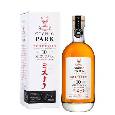 Cognac Park Borderies MIZUNARA 10 ans d'âge édition limitée