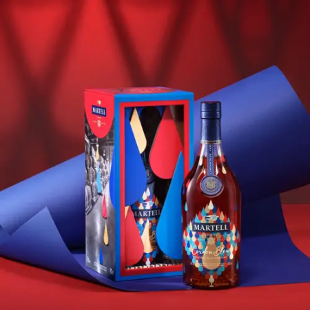 Cognac Martell Cordon Bleu by Christoph Niemann Edition Limitée
