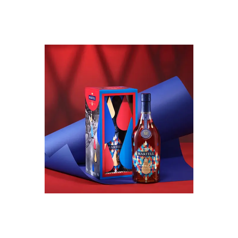 Cognac Martell Cordon Bleu by Christoph Niemann Edition Limitée
