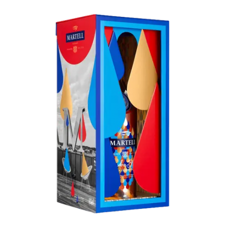 Cognac Martell Cordon Bleu by Christoph Niemann Edition Limitée