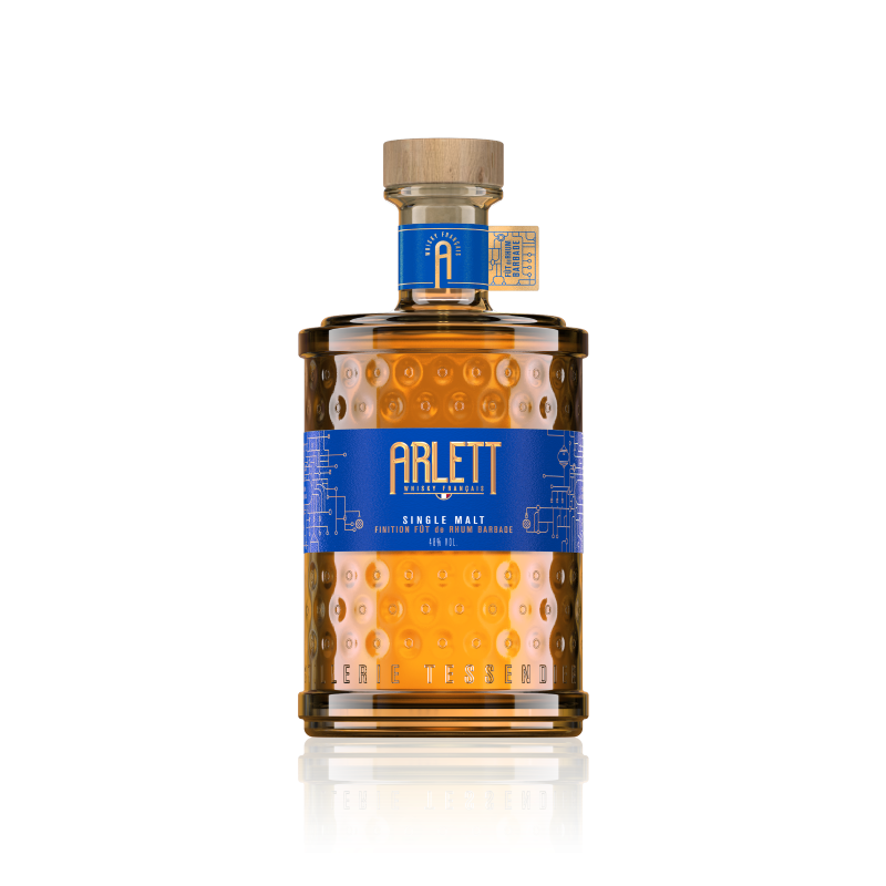 Whisky Français Arlett Single Malt affinage fût Rhum Barbade